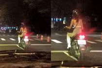 Ngán ngẩm cách ăn mặc hở hang ra đường của một số cô gái