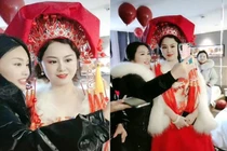 Cụ ông 80 tuổi, ngồi xe lăn vẫn cưới được vợ trẻ 38 