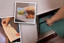 Thuê nhà ở, người phụ nữ phát hiện cả két sắt chứa tiền vàng