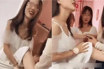 Phù dâu gây phẫn nộ khi bắt chú rể chui qua háng vào rước dâu