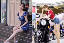 Nữ y tá Đài Loan ăn mặc gợi cảm khoe chân dài miên man