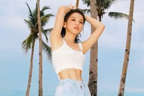 Hot girl lai Đài Loan “nghiện” style gợi cảm khoe cơ bụng số 11