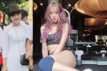 Hot gymer Hà Nội “lột xác” với thân hình nóng bỏng nhờ tập luyện