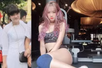 Hot gymer Hà Nội “lột xác” với thân hình nóng bỏng nhờ tập luyện