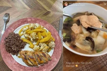 Bí quyết ăn uống giúp hoa hậu Kỳ Duyên giảm 4 cm vòng eo