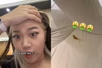 Khách nữ phát hiện thứ kinh hoàng trên ga giường khách sạn hạng sang