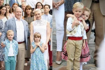 Cặp song sinh đáng yêu của Hoàng gia Monaco đón sinh nhật 9 tuổi