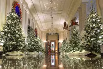 Chiêm ngưỡng Nhà Trắng trang hoàng Giáng sinh lộng lẫy