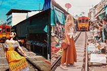 Hai khu phố đường tàu ở châu Á hút khách du lịch