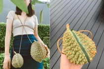“Giải mã” chiếc túi xách sầu riêng khiến dân mạng phát cuồng