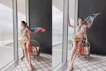 Lương Thùy Linh và các mỹ nhân Việt quấn khăn làm áo váy cực sexy