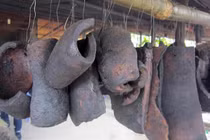 Thú vị các món ăn độc lạ từ da trâu của đồng bào vùng cao 