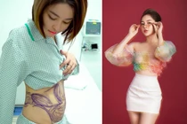 Hotgirl Trâm Anh khoe eo thon sau khi hút mỡ bụng 3 tháng