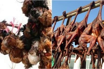 Hết hồn với món gà hong gió được chế biến vô cùng tàn nhẫn