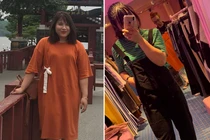 9X bị dân mạng tưởng lấy ảnh trên mạng khi khoe giảm 20 kg