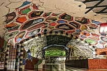  Chỉ là ga tàu điện thôi mà, có cần đẹp tới nhường này không