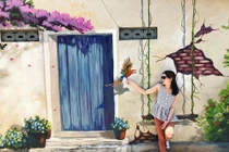  “Check- in” ngôi làng bích họa đẹp mộng mơ ở Quảng Bình