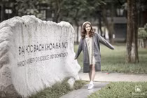 Ngẩn ngơ trước vẻ đẹp trong veo của nữ sinh ĐH Bách Khoa Hà Nội 