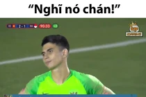 Thua ngược U22 Việt Nam Kepa “fake” của Indonesia chán nản suy sụp