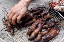 Thịt chuột La Chí, đặc sản Hà Giang nhiều người nhìn cũng run sợ