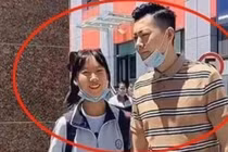 Quá trẻ trung, bố đi đón con gái thì bị cô giáo hiểu lầm
