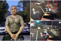 Chi tiết vụ tài xế Trung Quốc rút dao chém người, không ngờ chết thảm