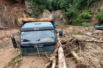 Hình ảnh mưa lũ tàn phá khủng khiếp ở Mường Lát