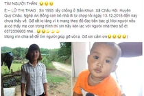 Cãi vã với chồng, người phụ nữ cùng con trai mất tích bí ẩn