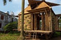 Ngôi nhà tre Việt 50 triệu giành giải thưởng thiết kế của Đức 