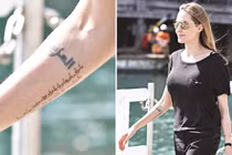 Giải mã những hình xăm của Angelina Jolie 