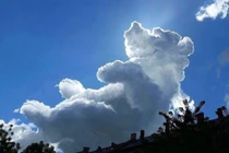 Khi “thiên thần” trêu ghẹo con người bằng những đám mây ma thuật