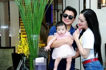 Vợ Việt kiều bầu 4 tháng mặc hở bạo, Lâm Vũ nói gì? 