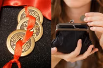 Đầu năm đặt 3 đồng xu vào ví, 2 ngày sau LỘC LÁ ùa về