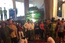 Người đàn ông nhảy từ tầng 11 của khách sạn xuống đất