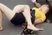 Người phụ nữ ngất, biến dạng trên đường, lý do không ngờ kinh hoàng...