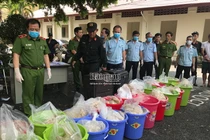 Cận cảnh lô ma túy trị giá 500 tỷ đồng vừa bị bắt giữ