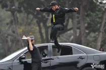 Kịch bản CSCĐ giao chiến với tội phạm bên chiếc Camry chở VIP 