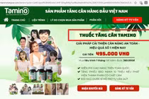 TPBVSK Tamino quảng cáo "nổ" là thuốc: Vi phạm pháp luật thế nào?