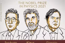 Hành trình nghiên cứu của 3 nhà khoa học đoạt giải Nobel Vật lý 2021