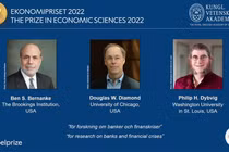 Chân dung ba chuyên gia đoạt giải Nobel kinh tế 2022 danh giá 