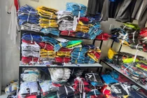 Phá đường dây sản xuất quần áo thể thao giả thương hiệu quy mô lớn