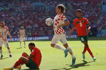 Hàng công “ngủ mơ”, Croatia bị Morocco cầm hòa không bàn thắng