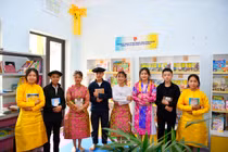 Trẻ em vùng cao được nuôi dưỡng văn hóa đọc bằng “Thư viện trên đá” 