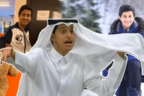 "Hoàng tử bé" Qatar qua ảnh đời thường ra sao?