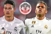 Chuyển nhượng bóng đá mới nhất: Real mang James Rodriguez mặc cả Pogba