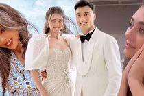 Vợ Bùi Tiến Dũng bật khóc hậu đám cưới, netizen chú ý điều này