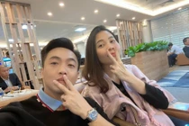 Đàm Thu Trang để lộ vòng 2 lùm lùm giữa tin đồn mang thai