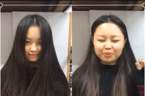 Ngã ngửa với "bí kíp" hô biến mặt bánh bao thành V-line của hội chị em