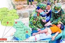 Bão số 9 xóa sổ một ngôi làng ở huyện Nam Trà My 