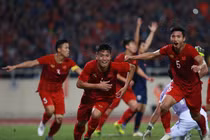 Ảnh: Đội tuyển Việt Nam hòa trước Thái Lan do trọng tài